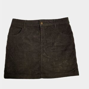 URBAN OUTFITTERS BDG corduroy stretch‎ brown mini skirt 4